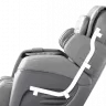 Массажное кресло Ergonova Sanatorium Grey